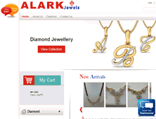 Tablet Screenshot of alarkjewels.com